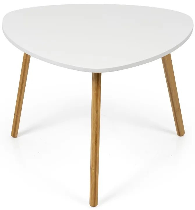 Noela Odkladací stolík SCANDIA 55 biely