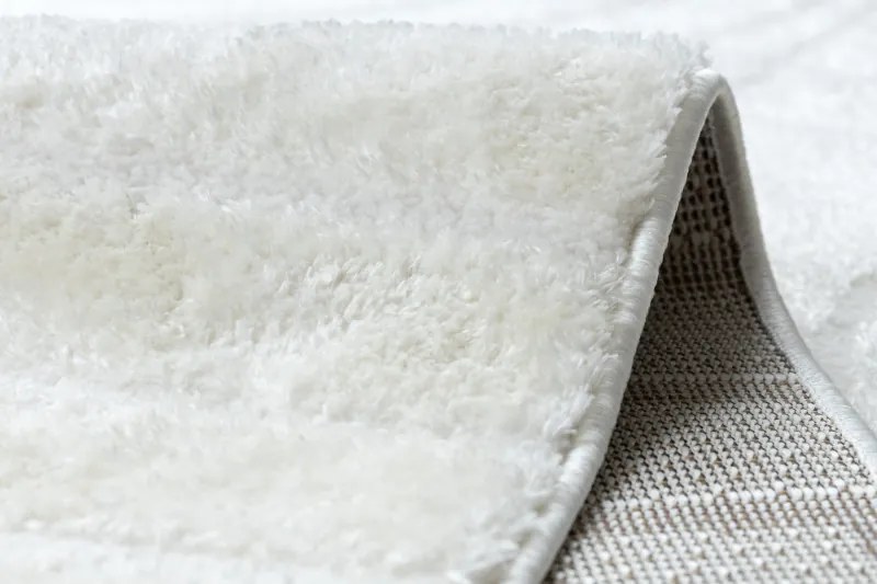 Dywany Łuszczów, Kusový koberec Mode 8586 geometric cream, 160x220, biela, chodba / predsieň