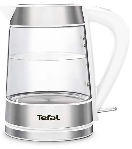 Rýchlovarná kanvica Tefal Glass KI730132 biela (použité)