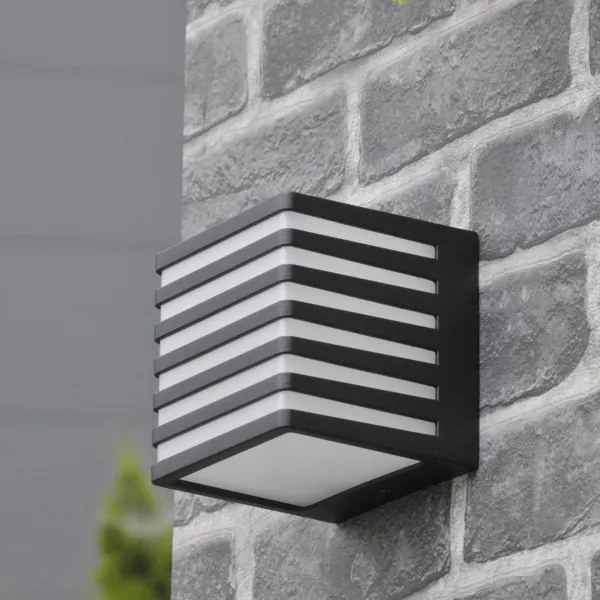 LED vonkajšie nástenné svietidlo MAXWELL LED/10W/230V IP54 antracit