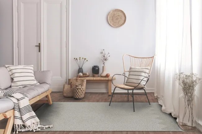 Koberec Agnella Noble Poco sivý