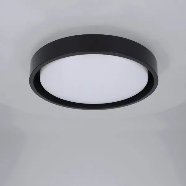 Brilagi - LED stropné svietidlo MATTEO LED/24W/230V priemer 31 cm čierna