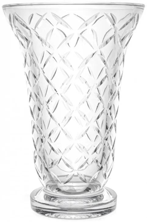 Křišťálová váza, CARIS, Gold Crystal, 25,5 cm