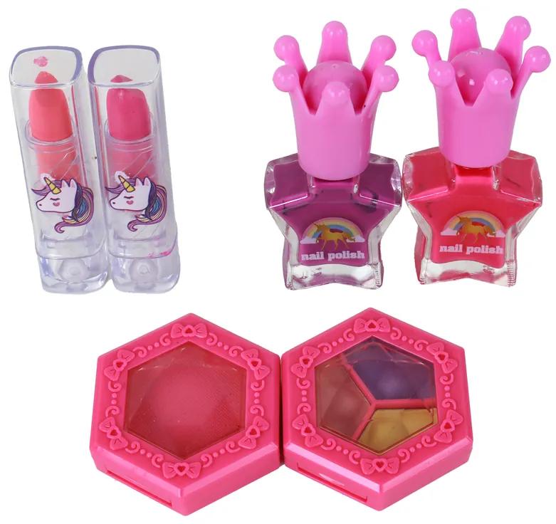 Lean Toys Detská kozmetika – Kufrík s jednorožcom