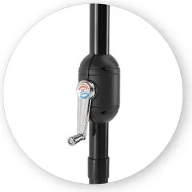 TRENDIE Záhradný slnečník Garden svetlo sivý - 300 cm