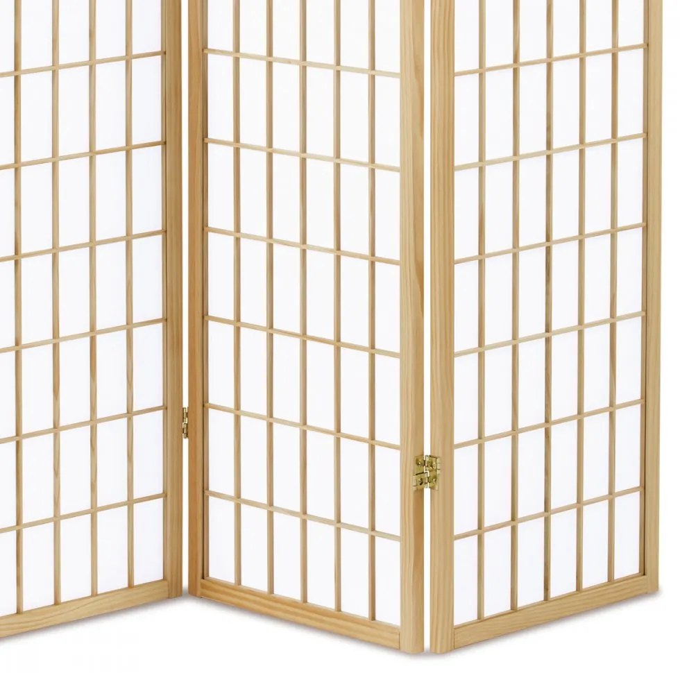 Paraván japonský 5dielny SC01-5 NAT Dekorhome