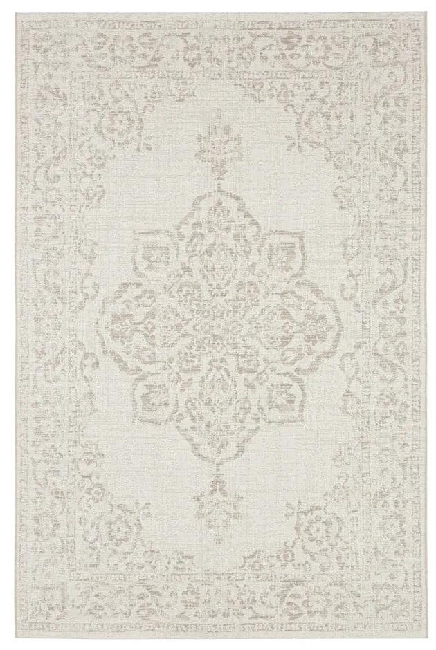 Béžový vonkajší koberec NORTHRUGS Tilos, 160 x 230 cm