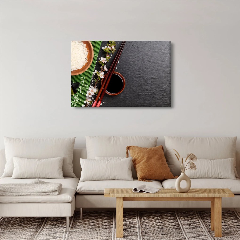 Obraz - Sushi (90x60 cm)