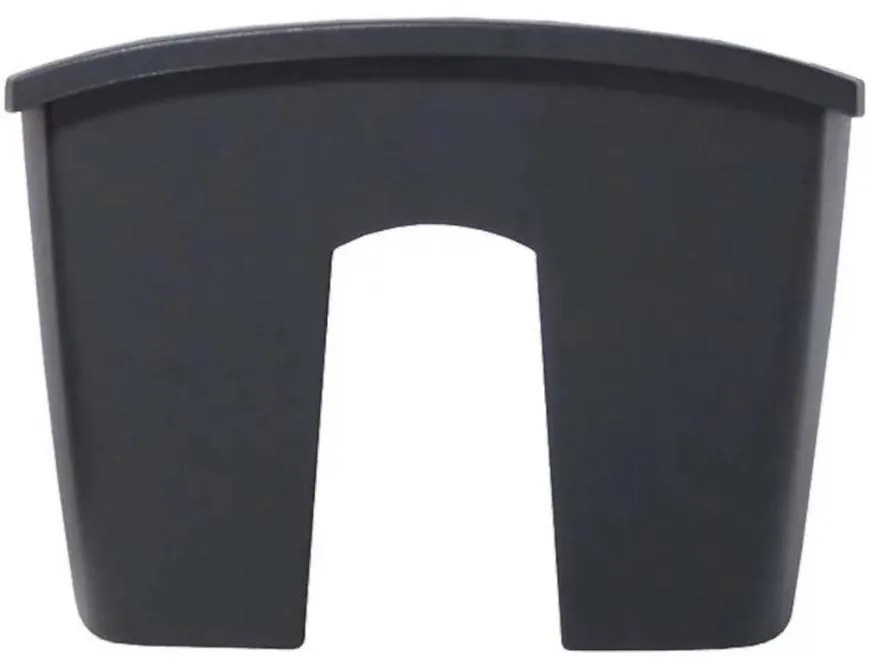 Kvetináč na zábradlie Crown DCRO400 14022 S433 antracit