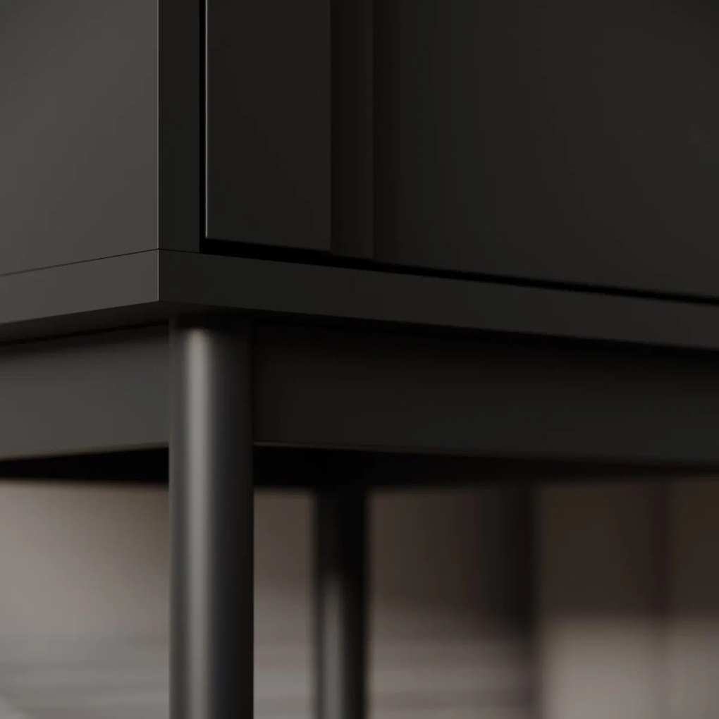 NOČNÝ STOLÍK THERESE ČIERNY