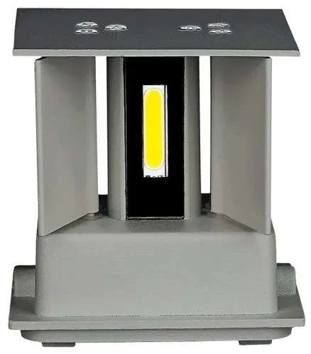 LED Vonkajšie nástenné svietidlo LED/5W/230V 3000K IP65 šedá