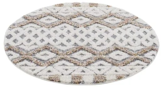 Koberec Focus 3050 sivý kruh