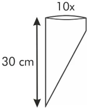 Tescoma DELÍCIA zdobiace vrecúško 30 cm, 10 ks, 30 cm