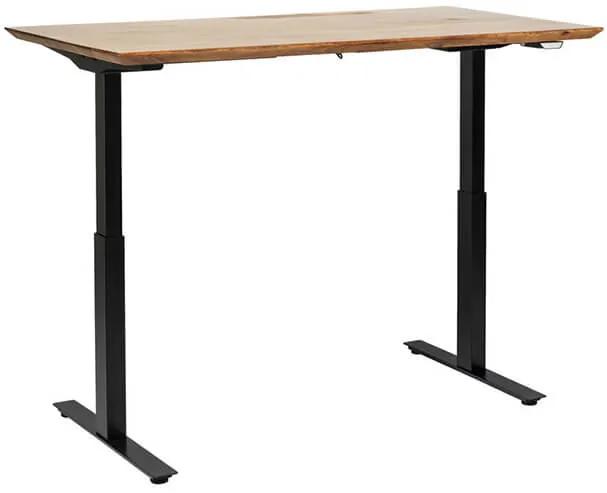 Symphony kancelársky stôl hnedý 160x80