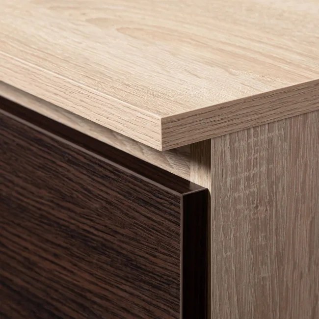 Stolík pod TV RTV 140 2D 1P sonoma / wenge