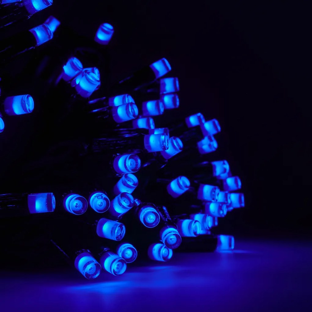 DECOLED RGB světelný řetěz 20 m, 200 diod