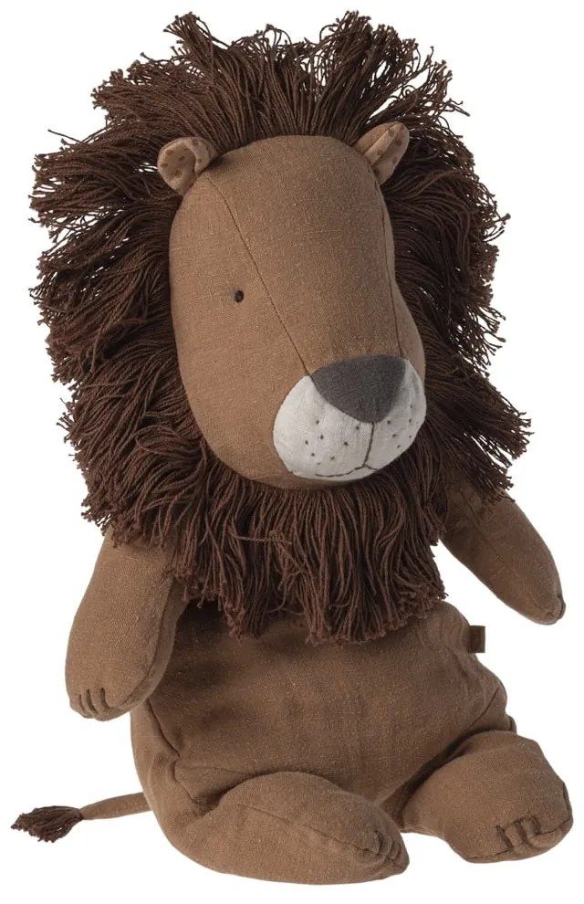 Maileg Ľanový lev Safari Friends Brown Medium