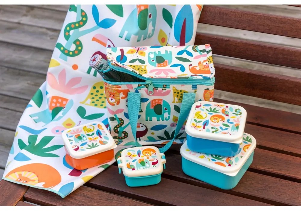 Detský desiatový box 3 ks Wild Wonders – Rex London