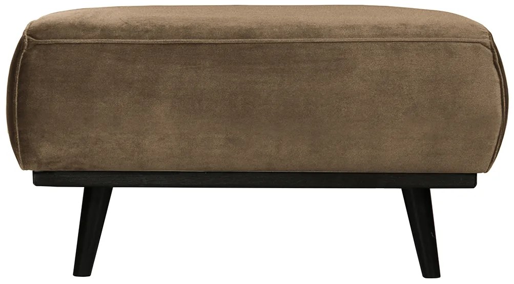 BePureHome Statement zamatový ottoman - Okrová