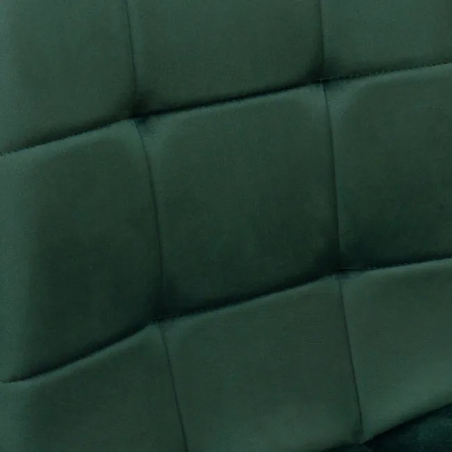 Jedálenská stolička MONTANA zamatová, tmavozelená