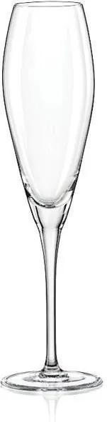 Bohemia Crystal poháre na šampaňksé Bravo 220ml (set po 6ks)