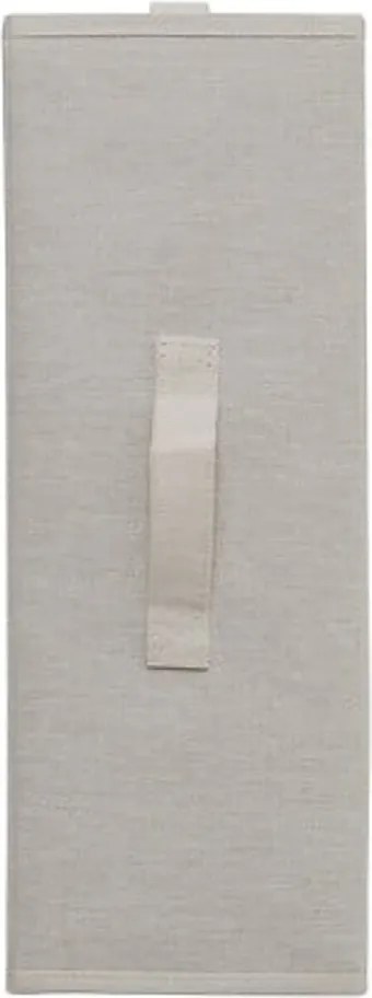 5Five® Úložný box Dressy Plus s ľanovým vzhľadom, béžový, 40,5 x 15,5 x 31,5 cm