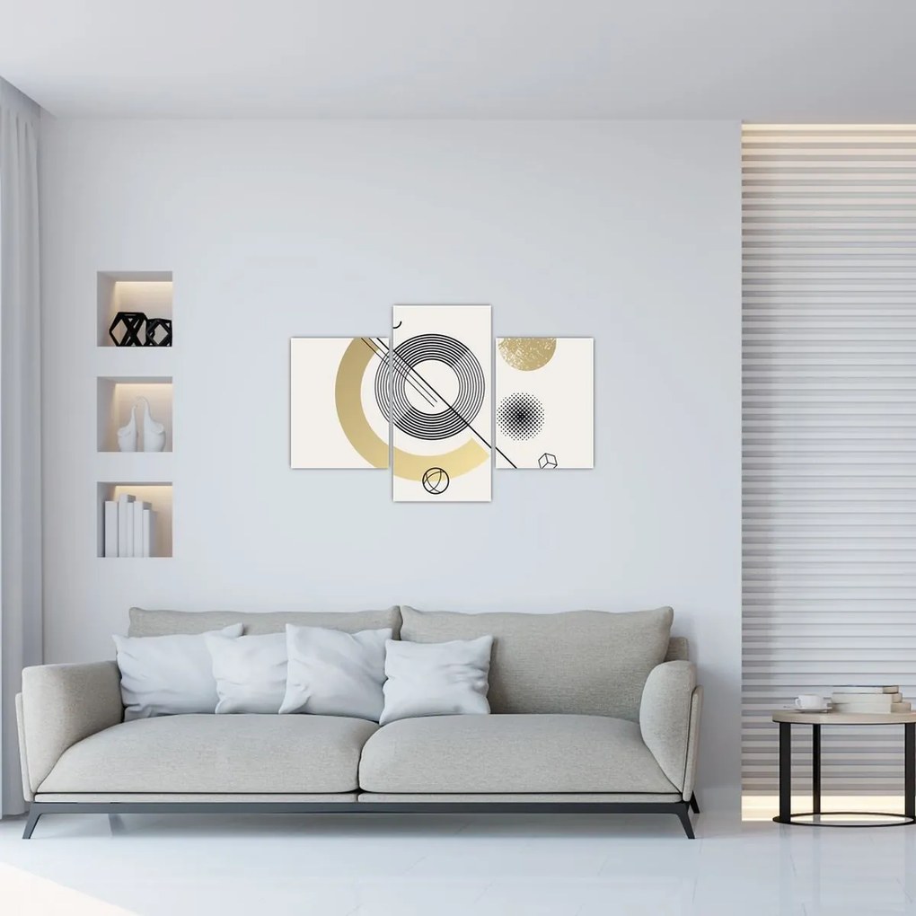 Obraz - Geometrické tvary N⁰2 (90x60 cm)