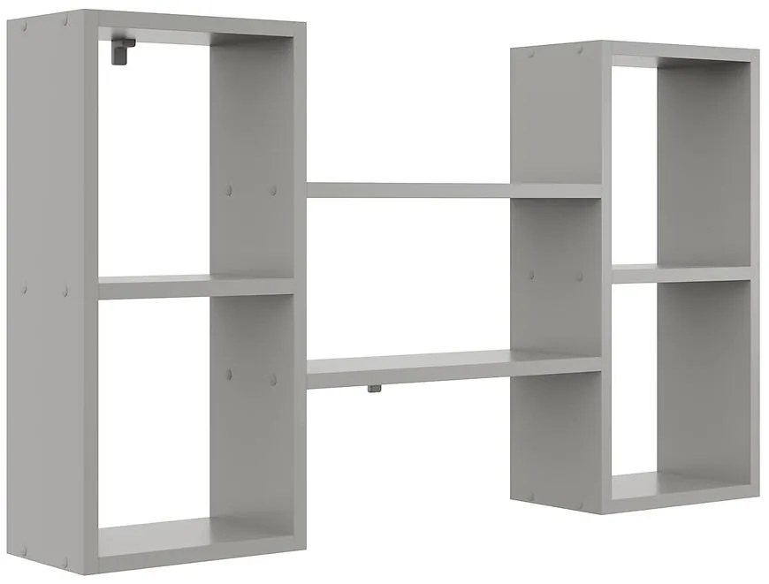 Polička NR 21 platinová sivá