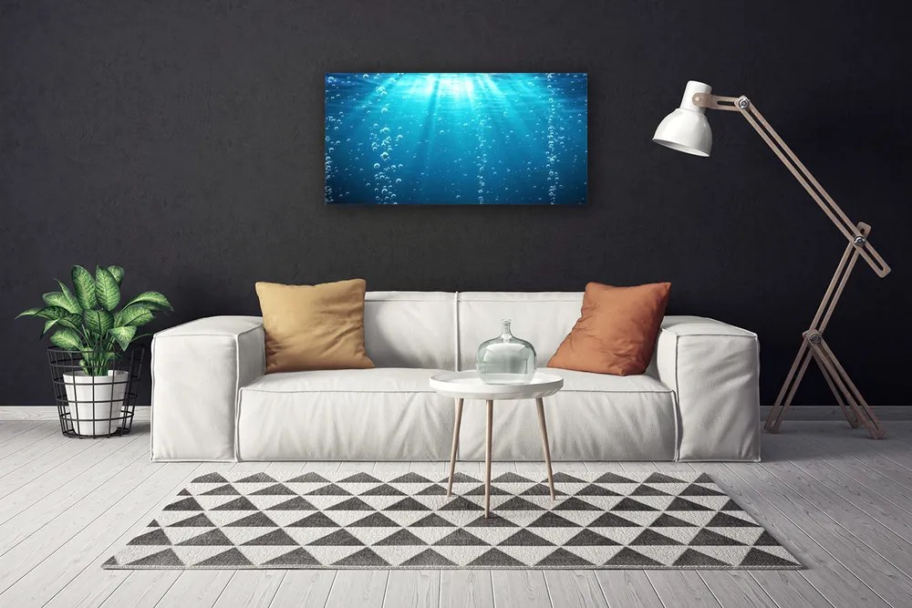 Obraz na plátne Voda umenie 120x60 cm