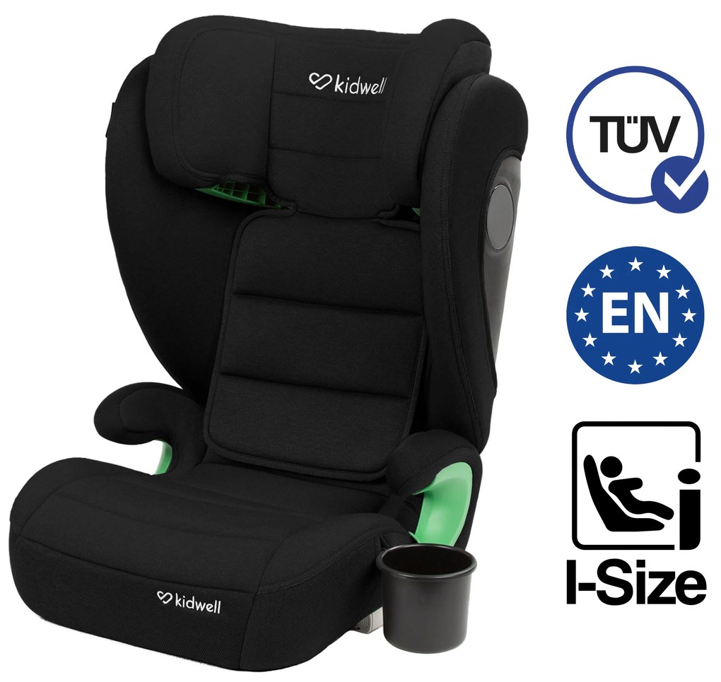 Detská autosedačka Kidwell WESTON Black