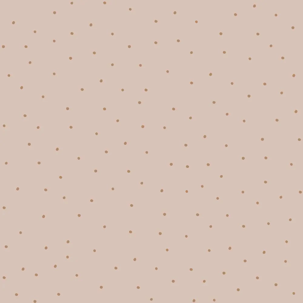 Tapeta jednoduché drobné škvrnky púdrovo ružová 280×50 cm