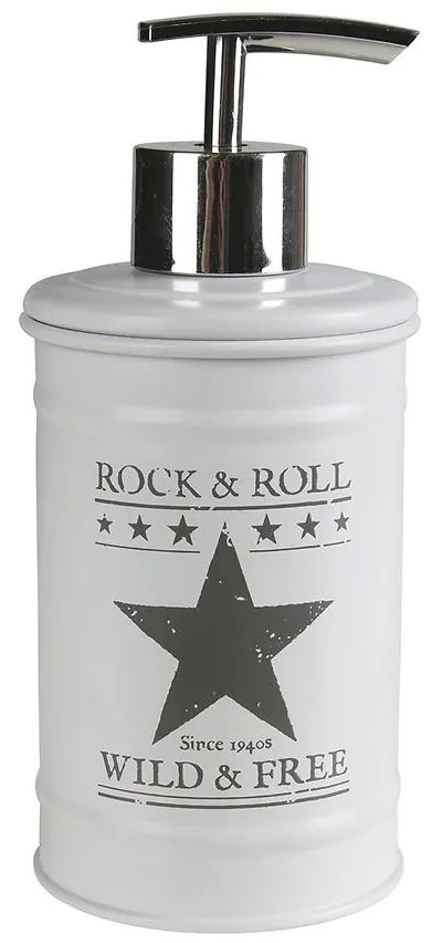 Dávkovač Elvis bielo-šedý