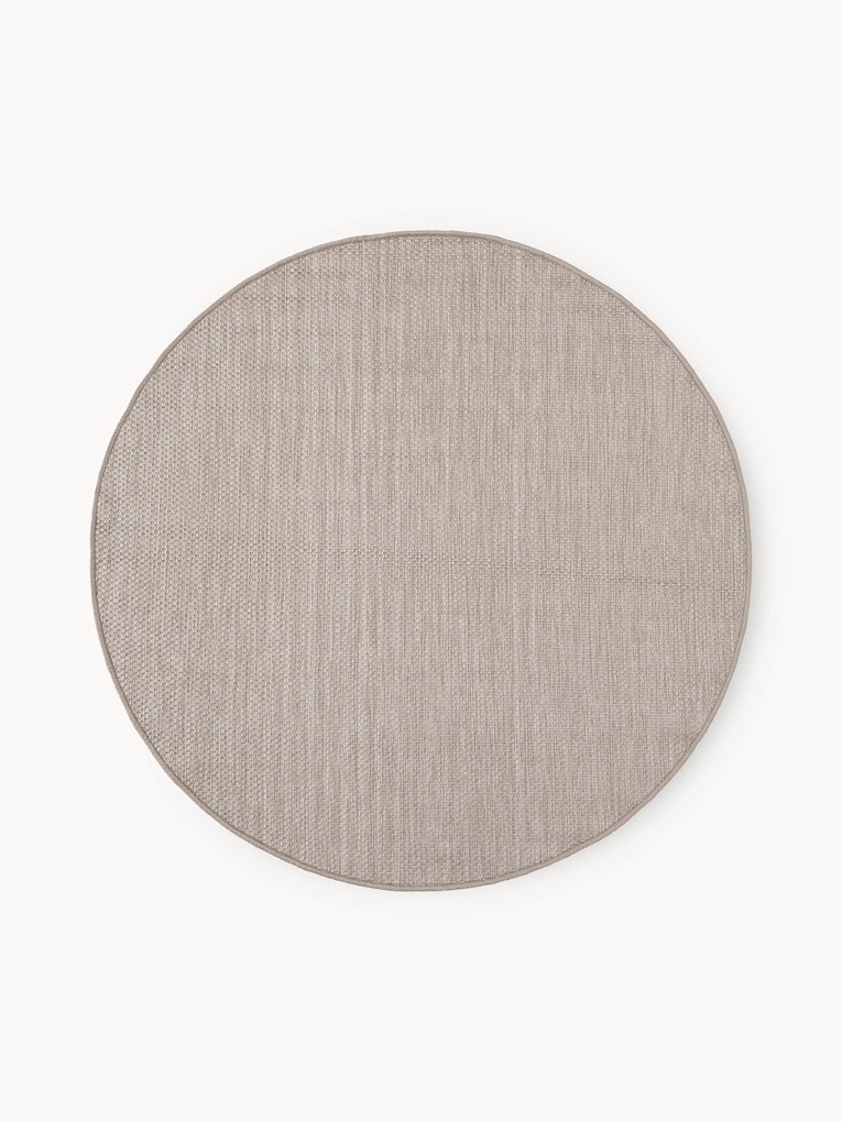 Okrúhly obojstranný koberec do interiéru/exteriéru Whitby