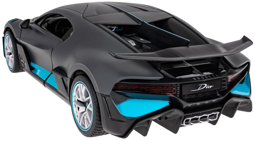 Auto na diaľkové ovládanie Bugatti Divo silver RASTAR model 1:14