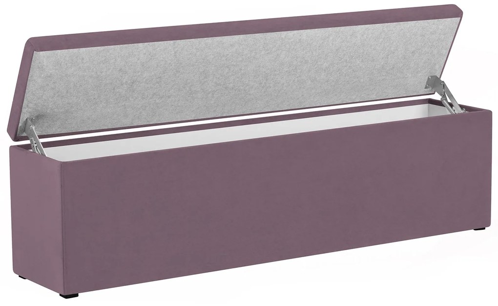 Levanduľová Lavica s úložným priestorom Nova 140 × 34 × 47 cm 140 × 34 × 47 cm WINDSOR & CO