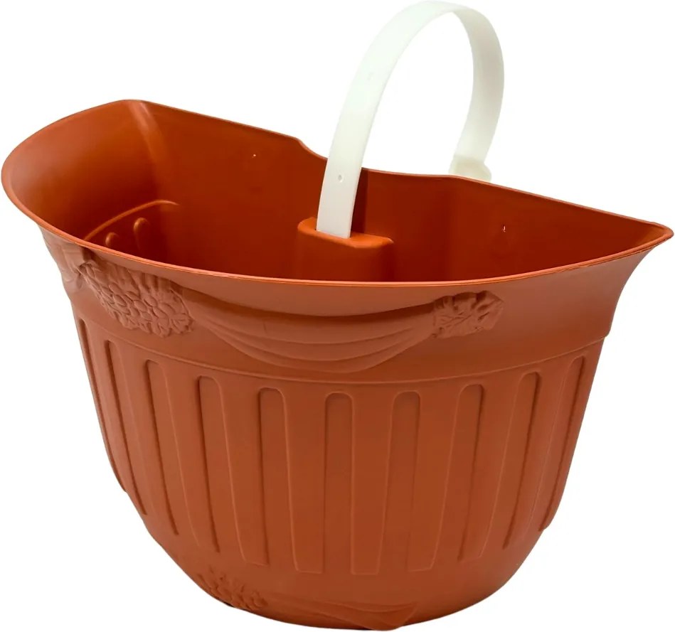 BAMA Nástěnný kvetináč Gerla, sada 2 ks, farba terracotta