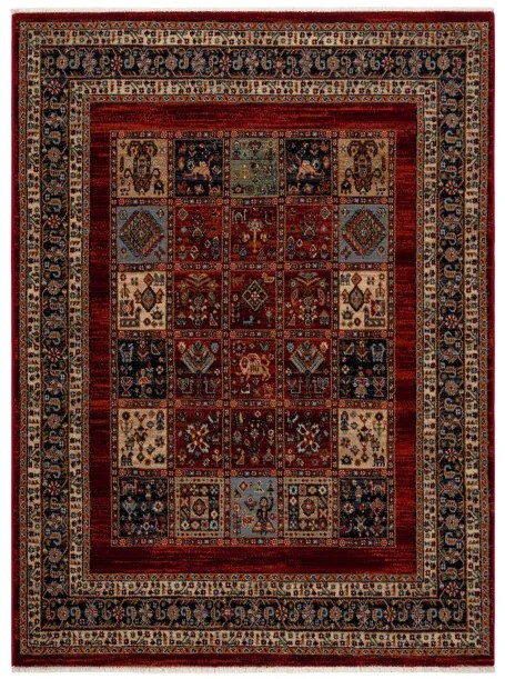 Koberec KESHAN, strapce 1257/53588 terakota / béžový