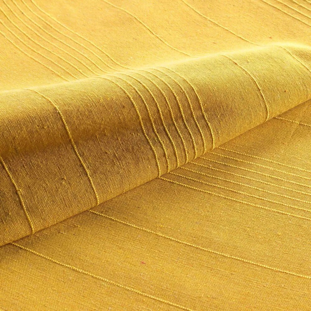 Žltý pléd 220x240 cm Lucile – douceur d'intérieur