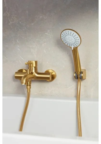 KFA Armatura 841-220-31 - Sprchová sada MOZA zlatá