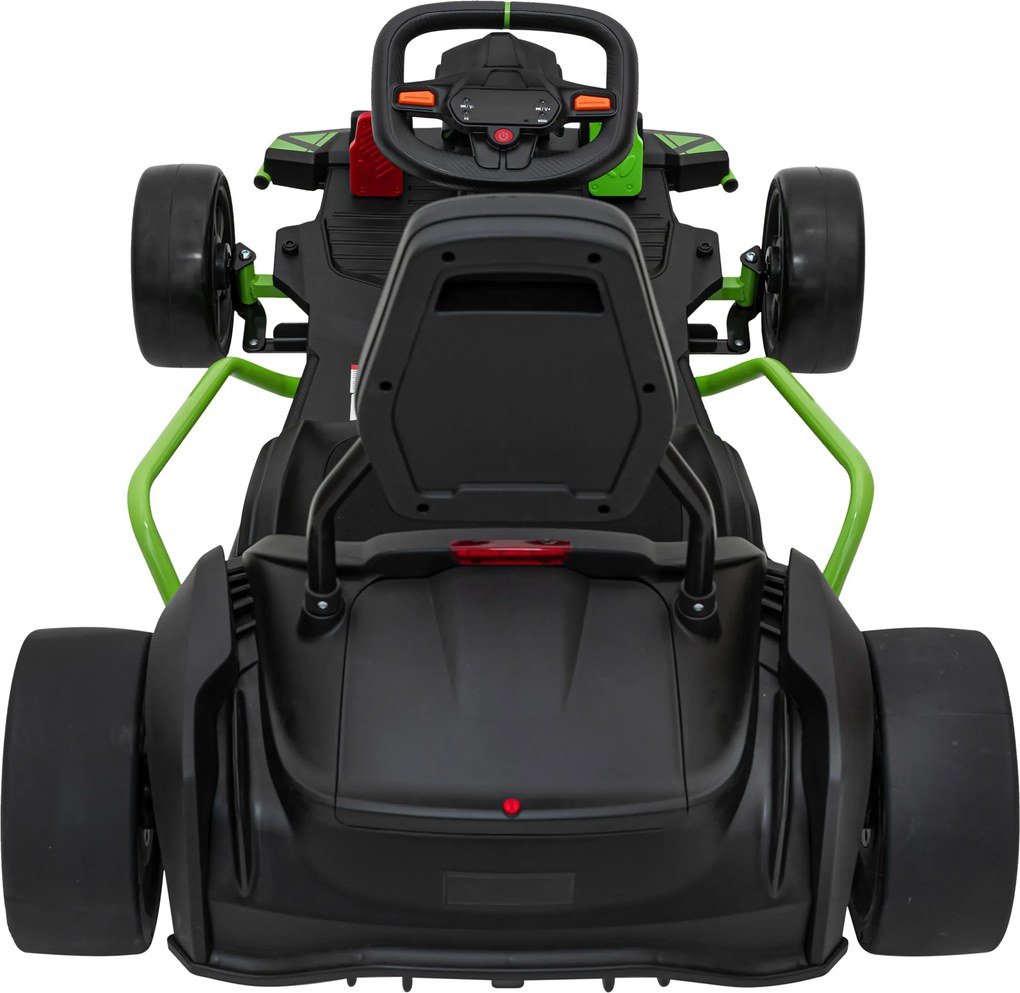 Ramiz Detská motokára na batérie Fast 3 Drift čierna + funkcia Drift + motory 2x150W + rádio LED + pásy