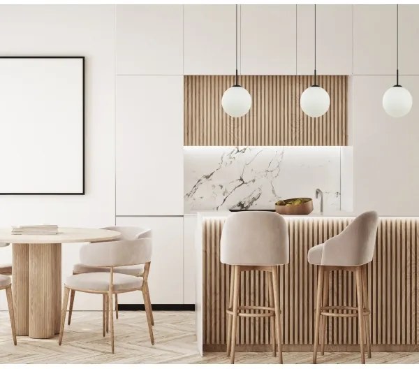 ITALUX PND-5578-1L-BK - Luster na lanku DEORE 1xE27/40W/230V čierna