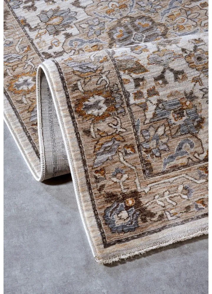 Hnedo-krémový behúň 80x190 cm Egon – Villeroy&amp;Boch