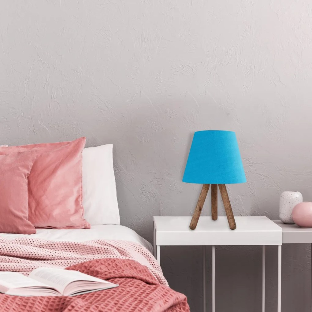Opviq Stolná lampa Shade I modrá