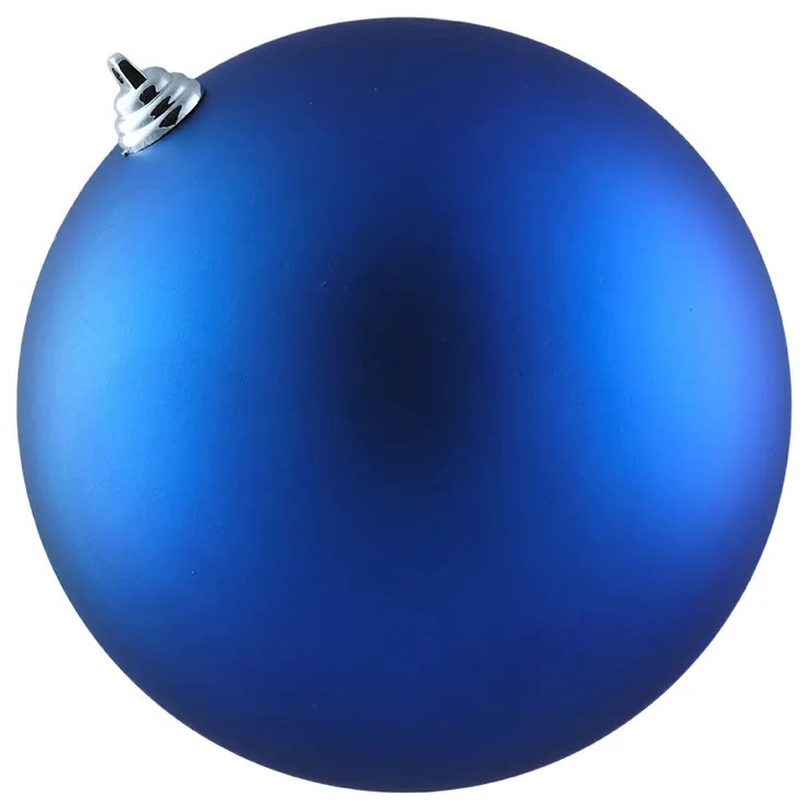DECOLED Plastová guľa, priemer 20 cm, modrá matná