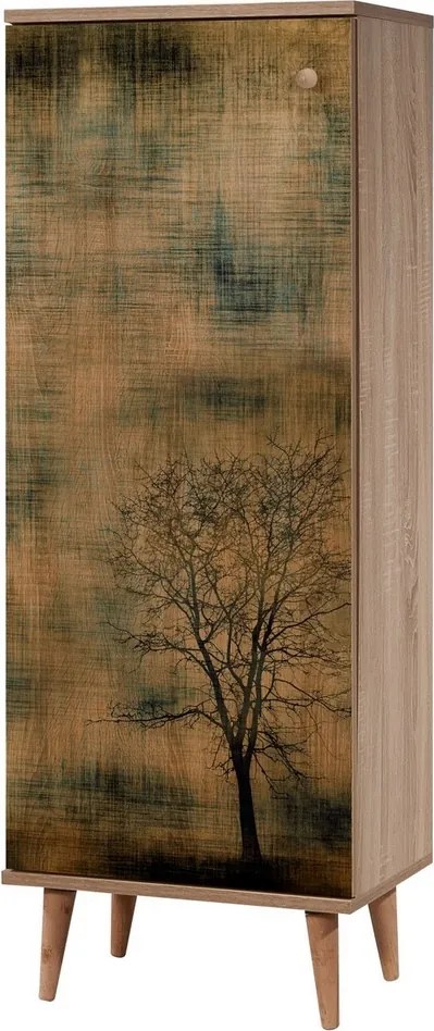 Skrinka na topánky Mega Sonoma Oak Trees