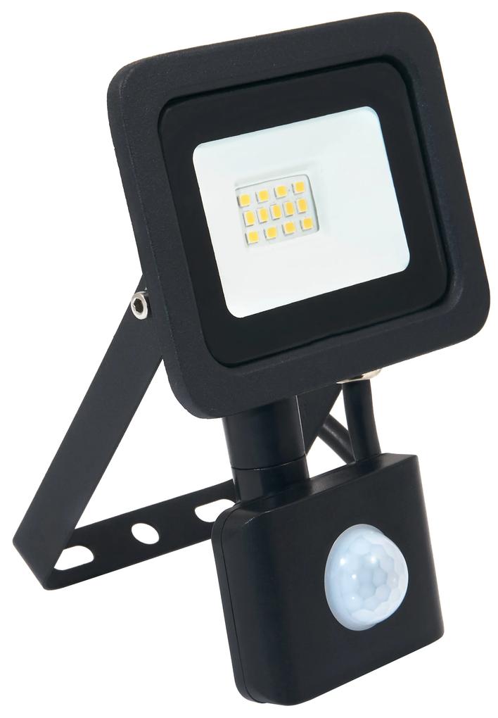 BERGE LED reflektor RODIX PREMIUM so snímačom PIR - 10W - IP65 - 850Lm - neutrálna biela - 4500K