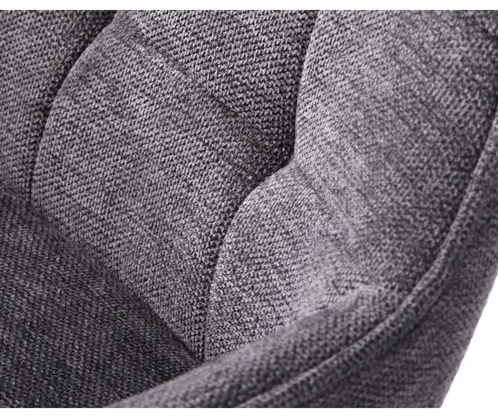 Tmavosivá barová stolička s nastaviteľnou výškou Nolan – Unique Furniture