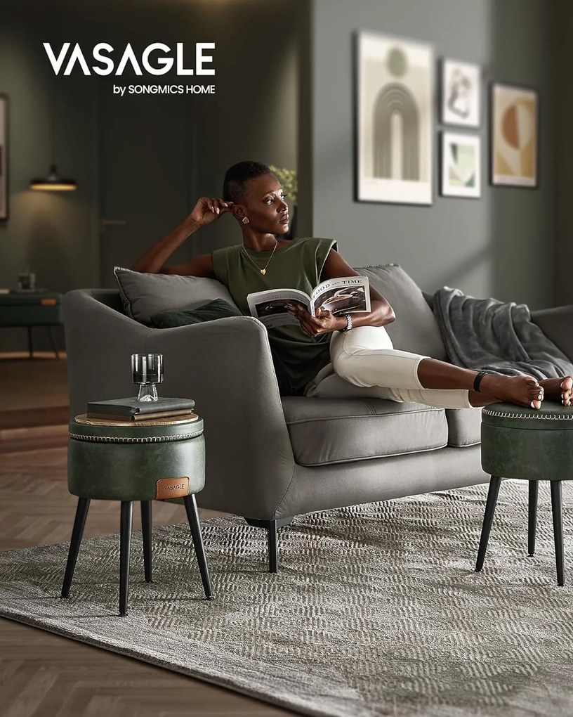 Osmanská stolička VASAGLE LOM005C01