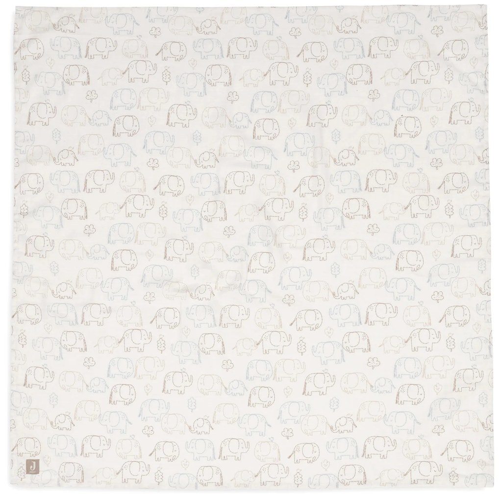 Plienky zavinovacie 2ks 115x115 cm Elephant Tales