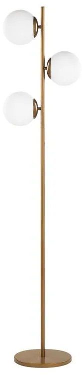 Zlatá stojaca lampa 153 cm WADI Beliani